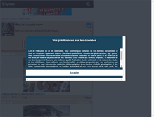 Tablet Screenshot of lucas-bo-gosse.skyrock.com