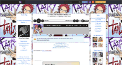 Desktop Screenshot of fairy-tail-p-music.skyrock.com