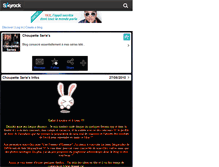 Tablet Screenshot of choupette-series.skyrock.com