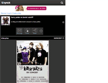 Tablet Screenshot of h-p0tter.skyrock.com