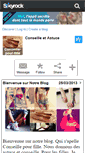 Mobile Screenshot of conseille-pour-fille.skyrock.com