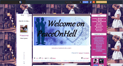 Desktop Screenshot of peaceonhell.skyrock.com