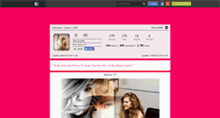 Desktop Screenshot of caroliine--costa--ziik.skyrock.com