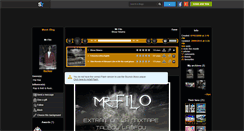 Desktop Screenshot of filoofficiel.skyrock.com