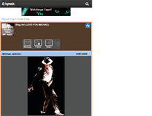 Tablet Screenshot of i-love-you-michael.skyrock.com