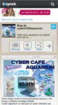 Mobile Screenshot of cyber21000aquarium.skyrock.com