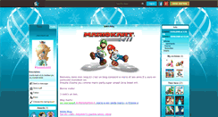 Desktop Screenshot of mariokart-wii-fan.skyrock.com