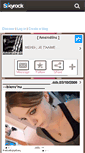 Mobile Screenshot of amandine8977.skyrock.com