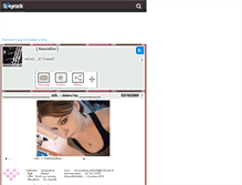 Tablet Screenshot of amandine8977.skyrock.com