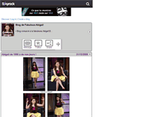 Tablet Screenshot of fabulous-abigail.skyrock.com