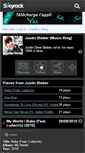 Mobile Screenshot of biieberbestmusiic.skyrock.com
