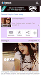 Mobile Screenshot of beautiful-selena016.skyrock.com