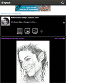 Tablet Screenshot of fiction-michael-jackson.skyrock.com