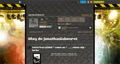 Desktop Screenshot of jonathanlabouret.skyrock.com