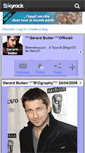 Mobile Screenshot of gerard-butler.skyrock.com