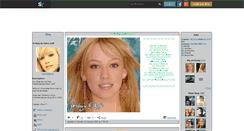 Desktop Screenshot of cute-hilary-d.skyrock.com