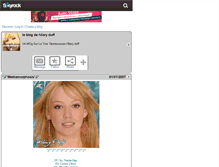 Tablet Screenshot of cute-hilary-d.skyrock.com