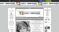 Desktop Screenshot of cody-simpson--france.skyrock.com