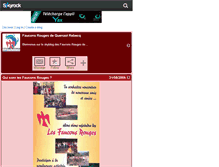 Tablet Screenshot of frderebecq.skyrock.com