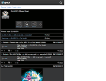 Tablet Screenshot of dj-abs74.skyrock.com