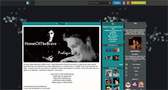 Desktop Screenshot of homeofthebrave.skyrock.com
