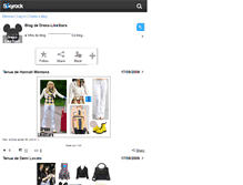 Tablet Screenshot of dress-likestars.skyrock.com