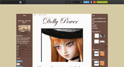 Desktop Screenshot of dolly-power.skyrock.com