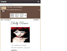 Tablet Screenshot of dolly-power.skyrock.com