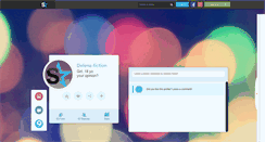 Desktop Screenshot of delena-fiction.skyrock.com