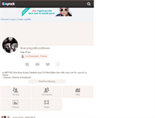 Tablet Screenshot of everydaysbrandnews.skyrock.com