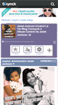 Mobile Screenshot of janet-jackson-control.skyrock.com