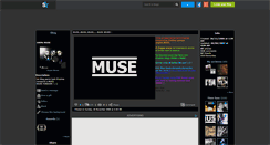 Desktop Screenshot of muse-4ever.skyrock.com