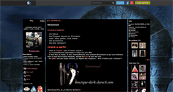 Desktop Screenshot of boutique-dark.skyrock.com