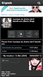 Mobile Screenshot of devil-beside-you-theme.skyrock.com
