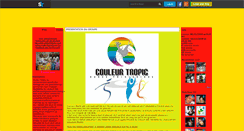 Desktop Screenshot of couleur-tropic.skyrock.com