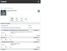 Tablet Screenshot of dj-tiger-reunion.skyrock.com