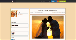 Desktop Screenshot of mariage-web.skyrock.com