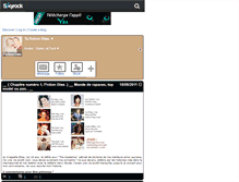 Tablet Screenshot of fictionglee.skyrock.com