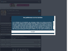 Tablet Screenshot of mix-house-dj-fares.skyrock.com