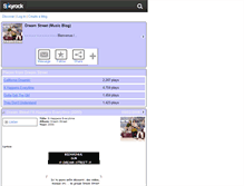 Tablet Screenshot of dreamstreetofficiel.skyrock.com