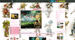 Desktop Screenshot of love-wakfu.skyrock.com