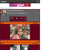 Tablet Screenshot of dalida40.skyrock.com