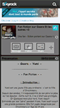 Mobile Screenshot of gaara-yumi-fanfic.skyrock.com