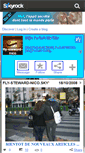 Mobile Screenshot of fly-steward-nico.skyrock.com