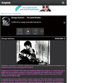 Tablet Screenshot of george-harrison.skyrock.com