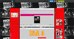 Desktop Screenshot of highsmusical3.skyrock.com