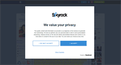 Desktop Screenshot of loooove-shym.skyrock.com