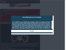 Tablet Screenshot of masterofmetal02.skyrock.com