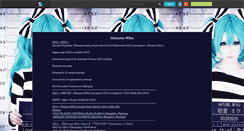 Desktop Screenshot of hatsune-mikuofiicial.skyrock.com