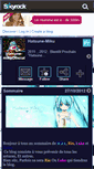 Mobile Screenshot of hatsune-mikuofiicial.skyrock.com